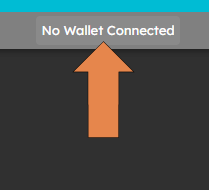 Click the No Wallet Connected button